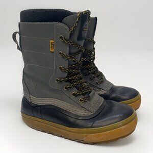 Vans Standard Snow Boots Pat Moore Black / Gray Men’s Sz 6 Snowboard Read*